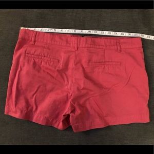 Nantucket red khaki shorts size 10